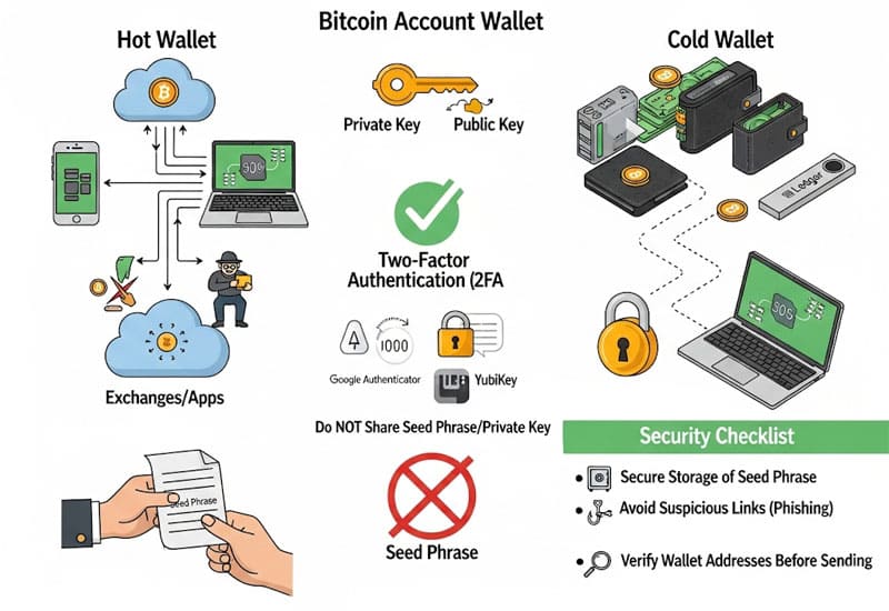 Bảo mật tài khoản và ví bitcoin Bảo mật tài khoản và ví bitcoin