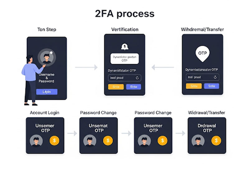 Cách hoạt động của 2FA trong crypto