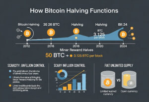 Các vận hành của bitcoin halving