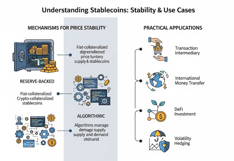 Cơ chế hoạt động stablecoin