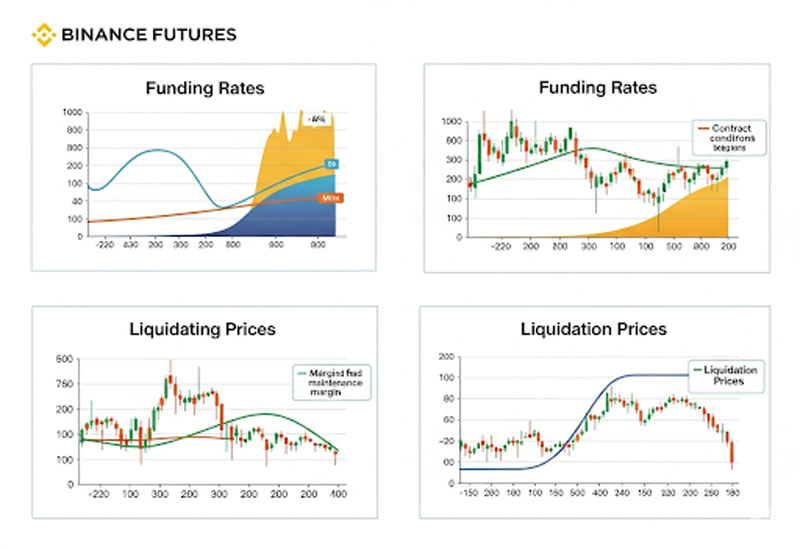 Các thông số kỹ thuật, chỉ báo & công cụ hỗ trợ giao dịch Binance future