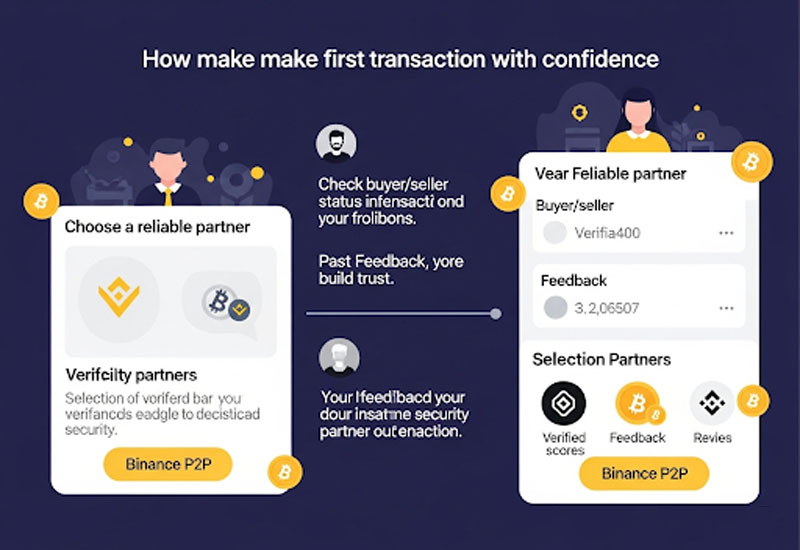 Hướng dẫn thực hiện giao dịch trên binance p2p