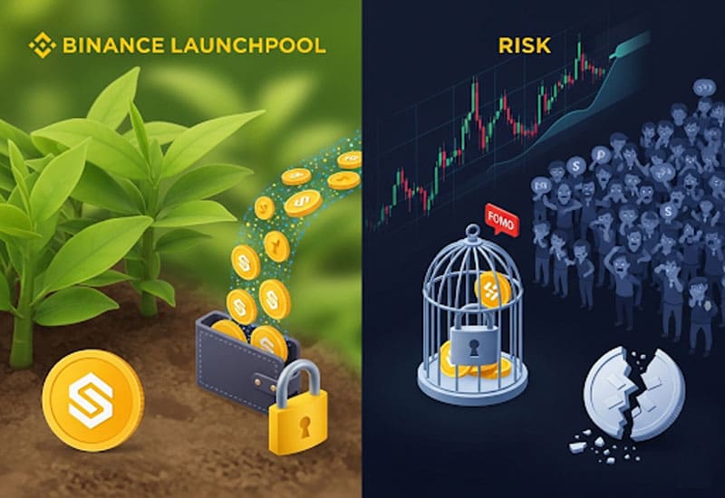 Lợi ích và rủi ro khi tham gia Launchpool