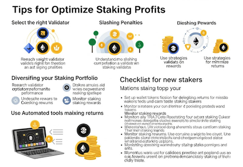 Lưu ý để staking tối ưu lợi nhuận