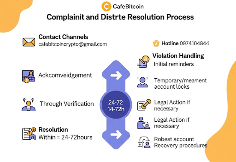 Quy trình khiếu nại, xử lý tranh chấp và hỗ trợ người dùng