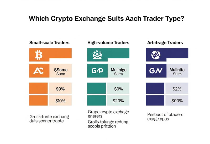 Sàn crypto nào phù hợp cho từng loại trader