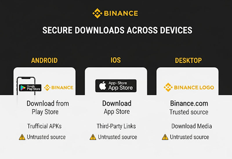 Hướng dẫn tải binance