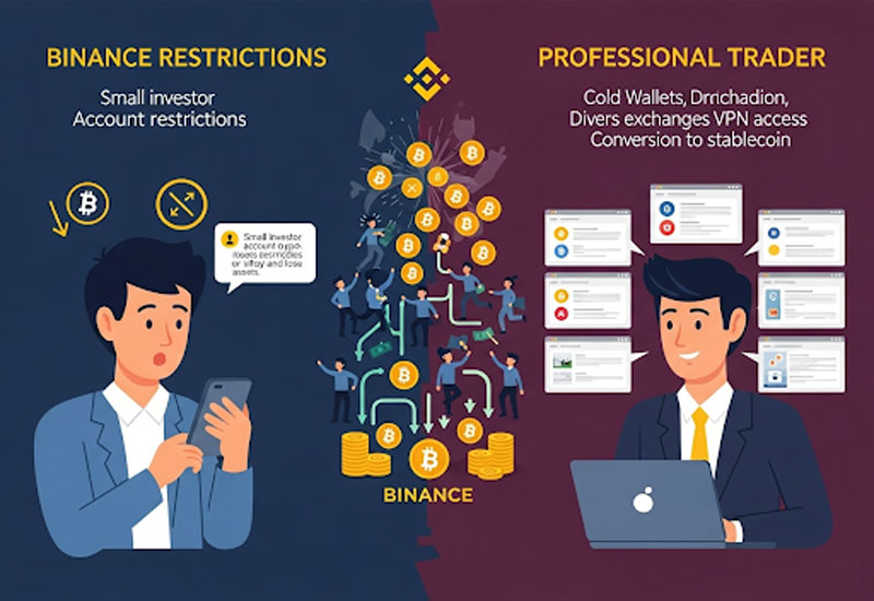 Trường hợp bị ảnh hưởng cụ thể khi Binance bị cấm ở Việt Nam