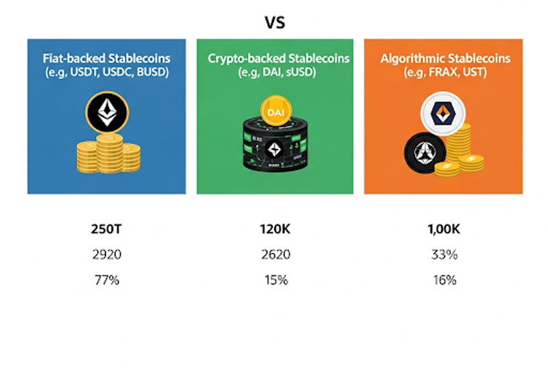 Ưu điểm và hạn chế từng loại stablecoin