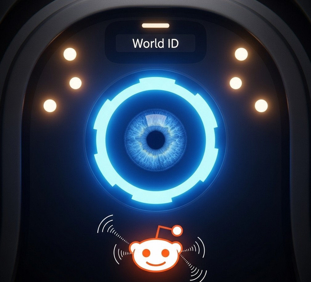 Reddit Thử Nghiệm Xác Thực Mống Mắt Với World ID