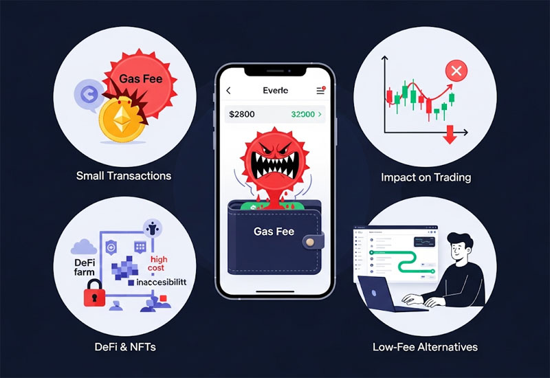 Ảnh Hưởng Của Gas Fee Đến Người Dùng
