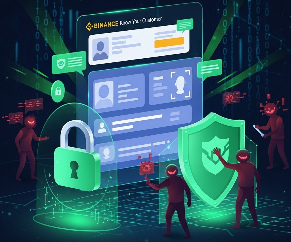 Bảo mật thông tin khi KYC Binance