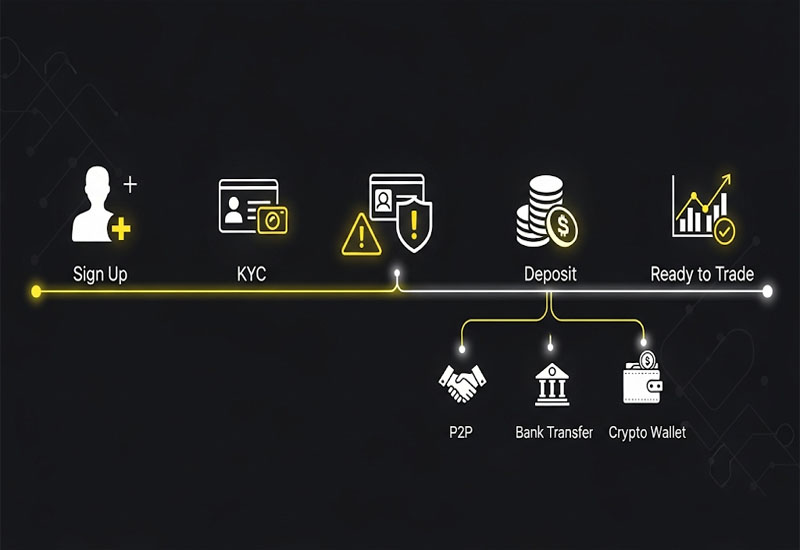 Hướng Dẫn Đăng Ký, Nạp Tiền, Xác Minh KYC Trên Binance 