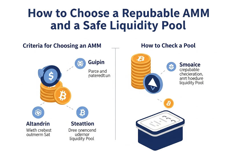 Cách lựa chọn AMM uy tín và pool an toàn Cách lựa chọn AMM uy tín và pool an toàn