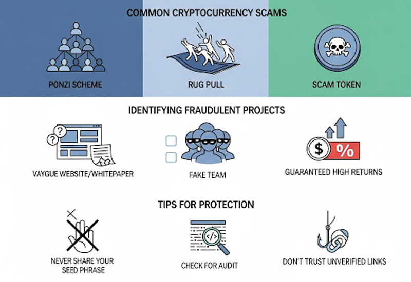 Cách nhận diện lừa đảo và phòng tránh trong crypto
