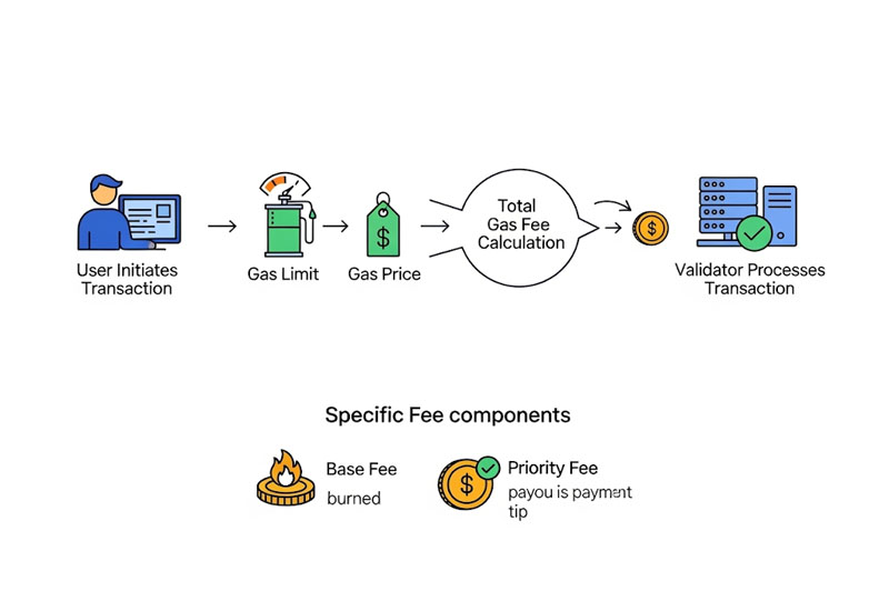 Cơ Chế Tính Phí Trên Các Blockchain Phổ Biến