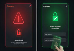 Hướng dẫn lấy lại mật khẩu binance