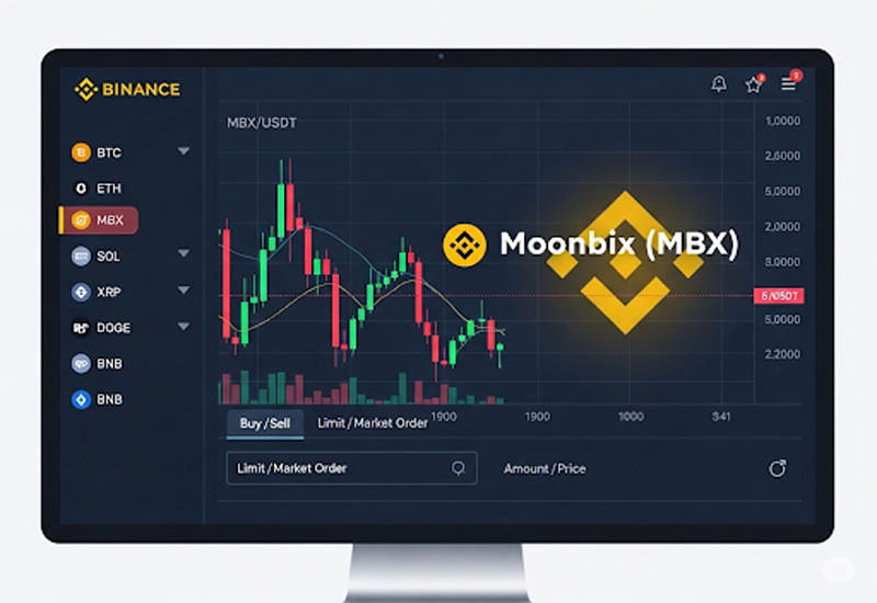 Các mua, bán, giao dịch và rút Moonbix (MBX) trên Binance