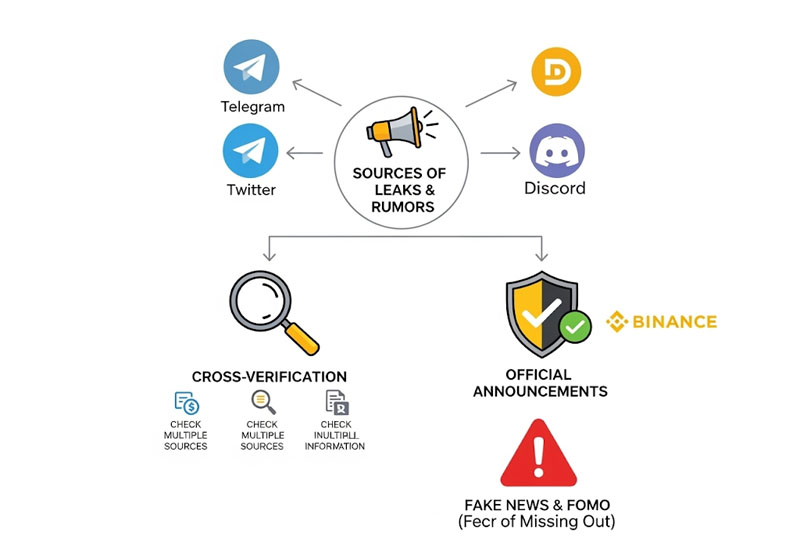 Tin Đồn & Cách Xác Thực Khi Săn Coin Sắp Lên Sàn Tin Đồn & Cách Xác Thực Khi Săn Coin Sắp Lên Sàn