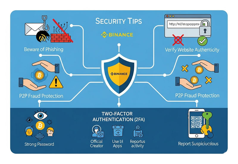 Phòng tránh lừa đảo trên binance