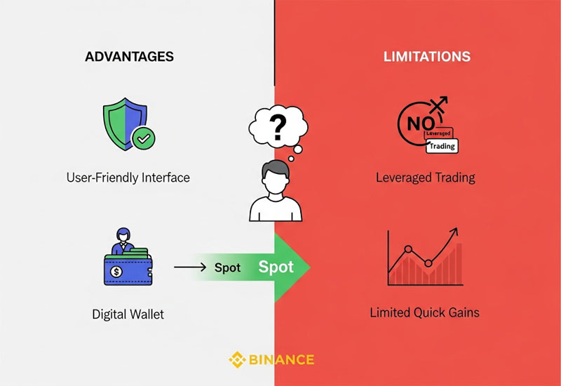 Lý do nên chọn giao dịch spot trên Binance
