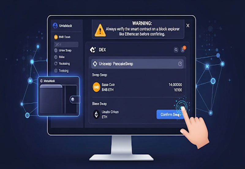 Mua coin qua sàn phi tập trung