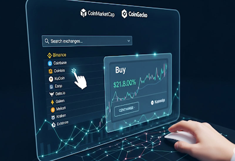 Mua coin trên sàn giao dịch tập trung khác