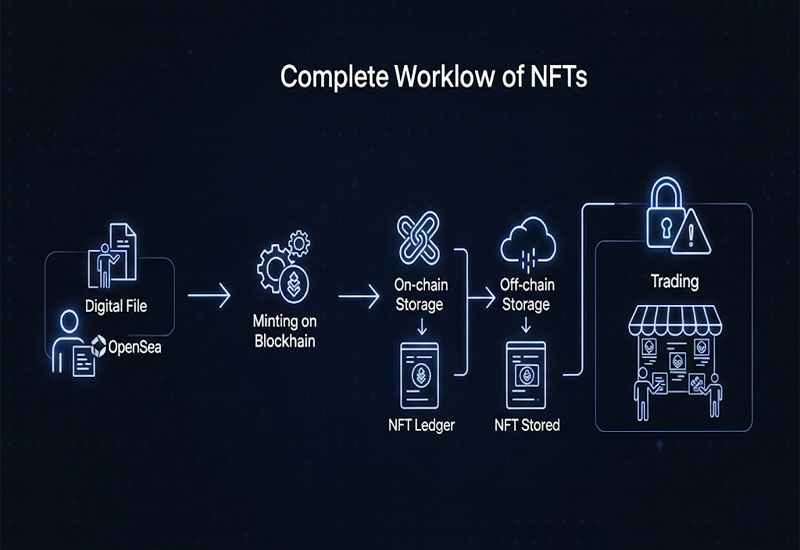 NFT hoạt động như thế nào