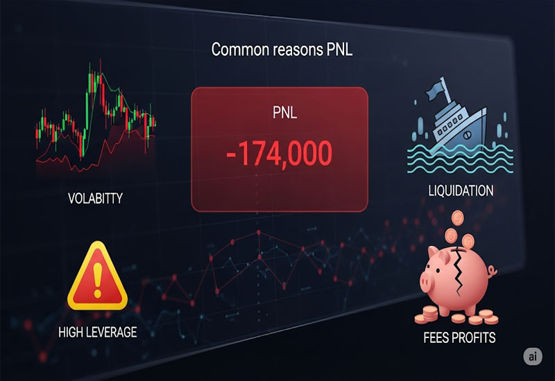 Nguyên nhân kiến PNL tren binance bị âm 