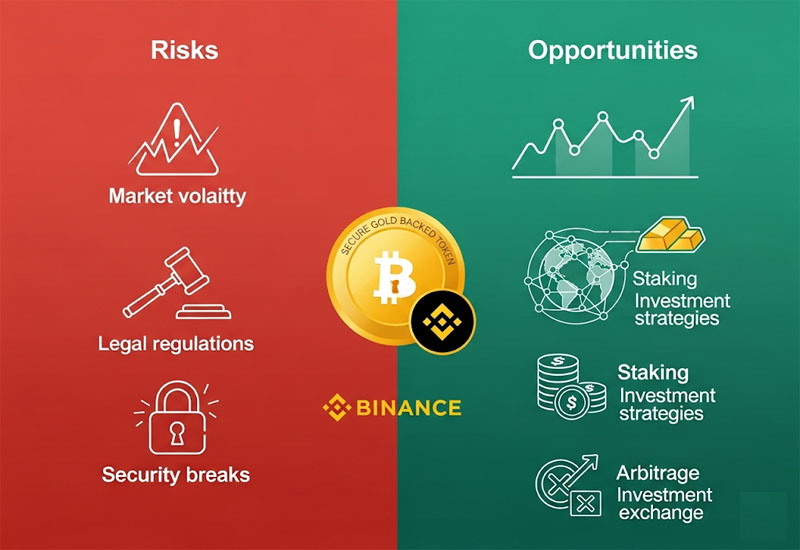 Phân tích rủi ro và tiềm năng sinh lời khi đầu tư mã vàng Binance