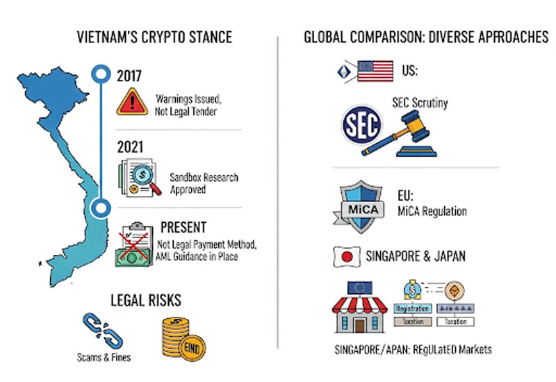 Pháp lý crypto tại Việt Nam 