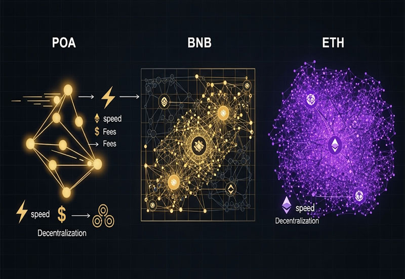 So sánh POA với các Token khác trên Binance