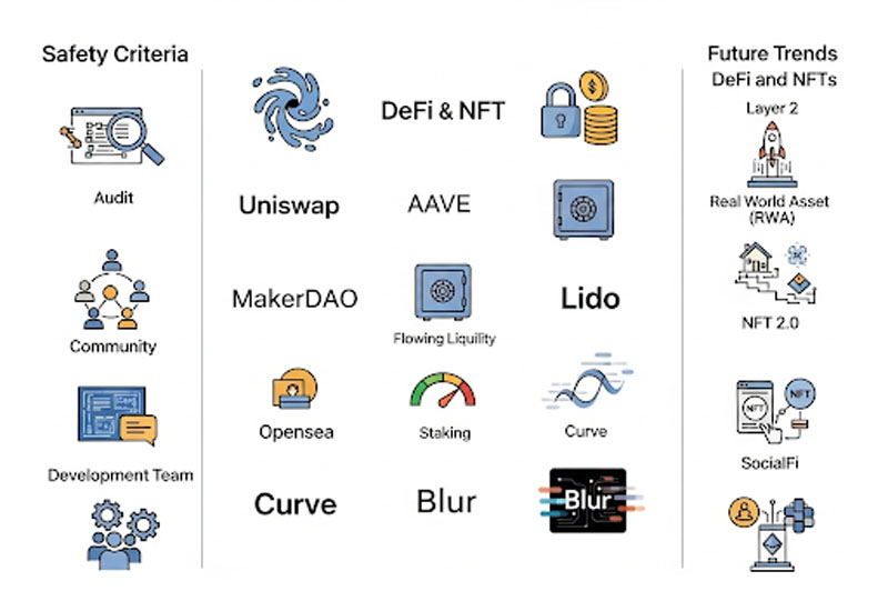 Top dự án nổi bật trên ethereum