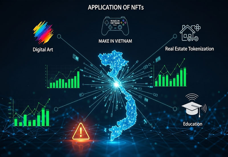 Ứng dụng & thực trạng phát triển NFT tại Việt Nam