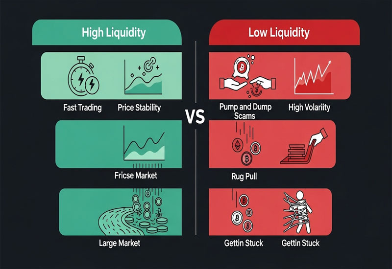 Ưu ngược điểm của tài sản thanh khoản cao & thấp