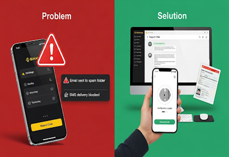 Xử lý sự cố không nhận được mã xác thực từ binance