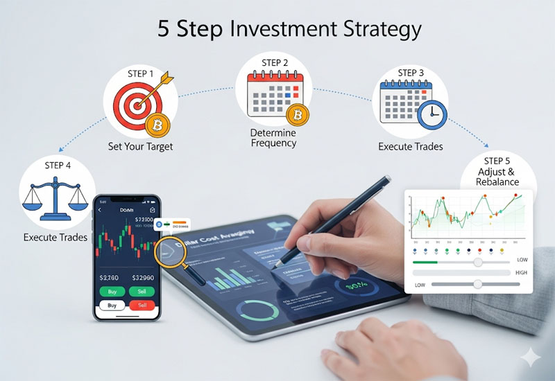 5 Bước DCA Crypto Hiệu Quả & An Toàn