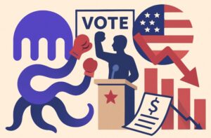 Kraken Đẩy Mạnh Ảnh Hưởng Chính Trị Dù Đã Thắng Pháp Lý, Kinh Tế Mỹ Vẫn “Chông Chênh”