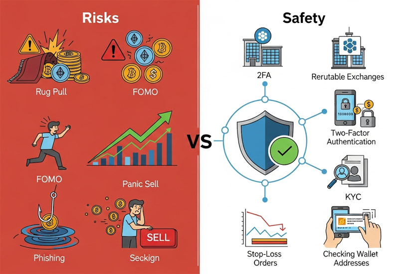 Các rủi ro khi trade Spot Các rủi ro khi trade Spot