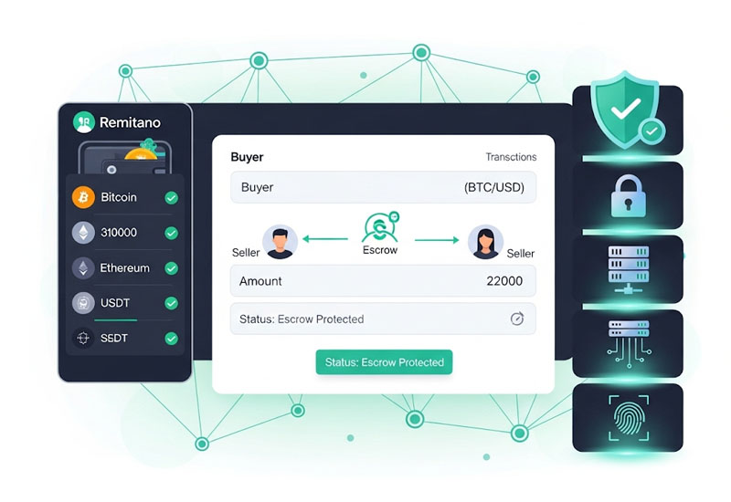 Hướng Dẫn Giao Dịch An Toàn Trên Remitano