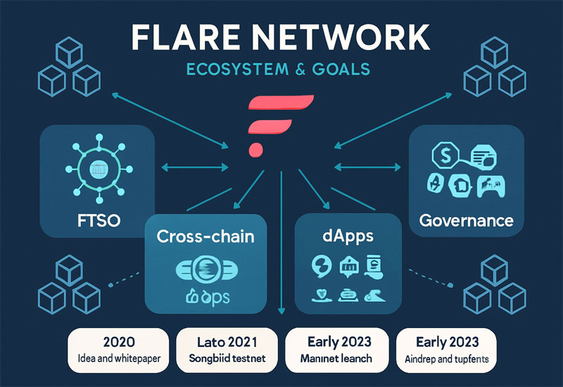 Flare Network: Hệ sinh thái & mục tiêu dự án
