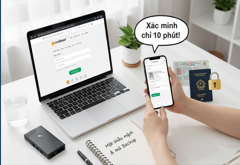 Hướng dẫn đăng ký coinbase