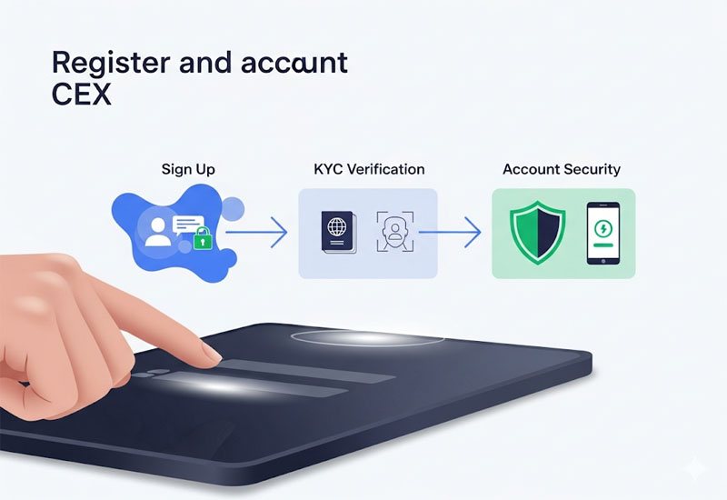 Hướng Dẫn Đăng Ký & Giao Dịch Trên Sàn CEX Hướng Dẫn Đăng Ký & Giao Dịch Trên Sàn CEX