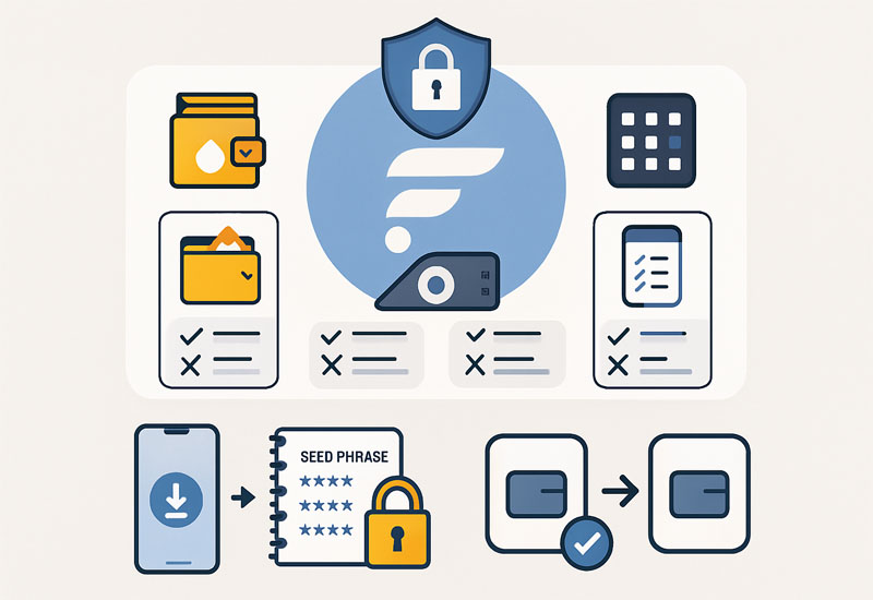 Hướng dẫn lưu trữ, bảo mật & sử dụng ví FLR