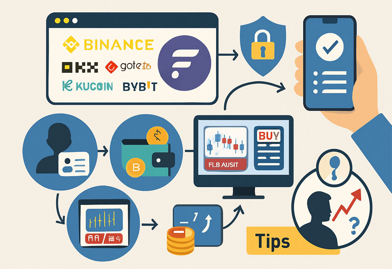 Hướng dẫn mua/bán FLR trên các sàn giao dịch
