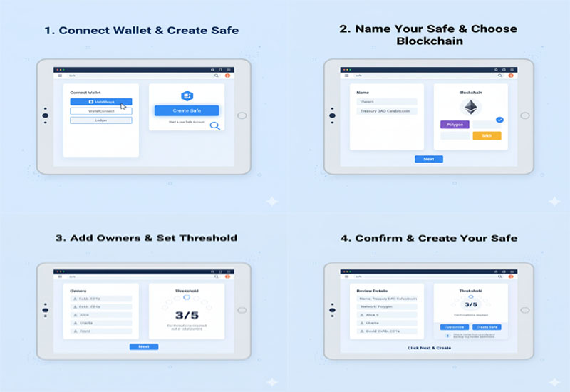 Hướng dẫn từng bước tạo Multisig Wallet trên Safe (Gnosis Safe)
