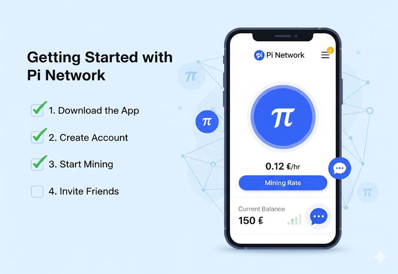 Hướng dẫn tham gia Pi network cho người mới