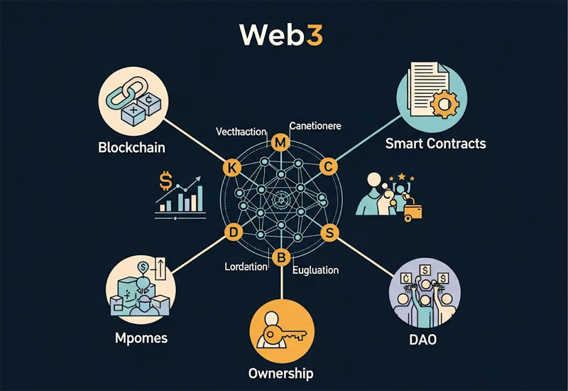 Kiến trúc, công nghệ & nguyên lý vận hành Web3