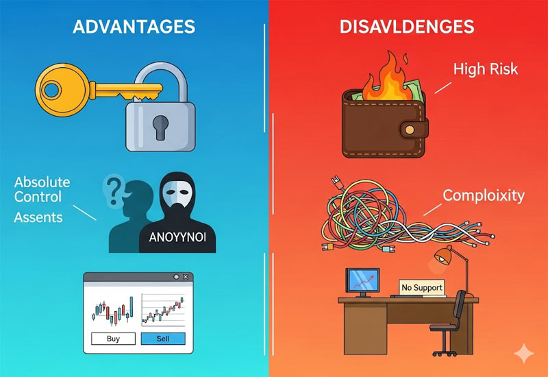 Ưu điểm, Nhược điểm & Lý do nên sử dụng sàn DEX