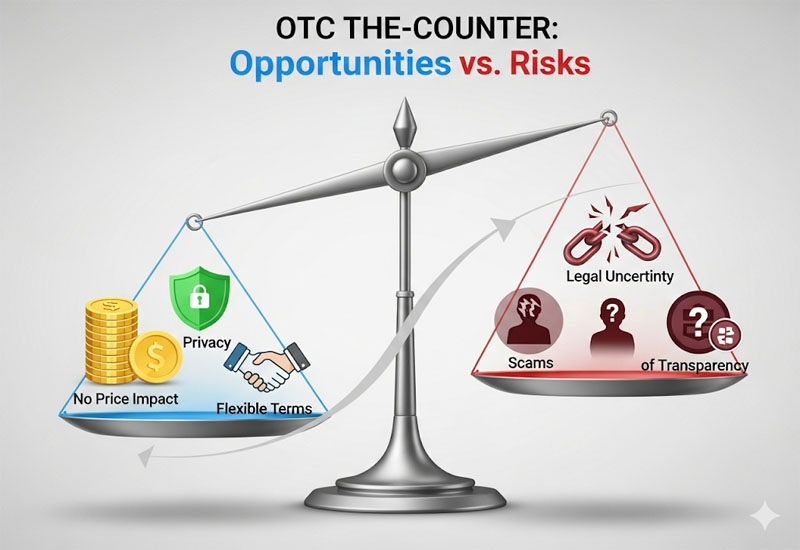 Ưu điểm, nhược điểm & rủi ro khi giao dịch OTC